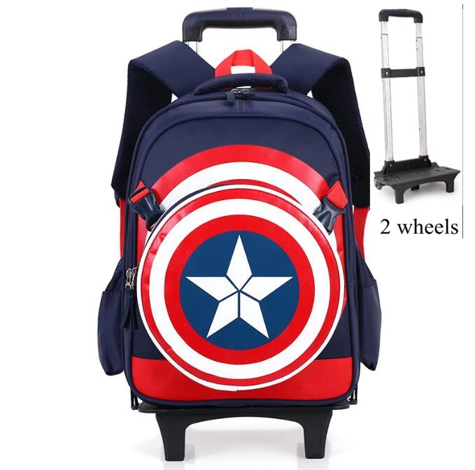 kids School trolley bag for boys Children school wheeled backpack Mochilas school bag with wheels School Rolling backpack Bags