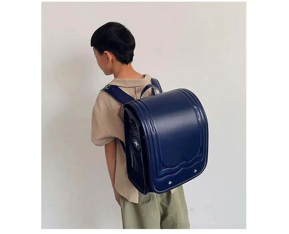 School Randoseru Backpack for girls Japanese School Bag for boys Japan PU leather school Bookbag randoseru Japanese Backpack