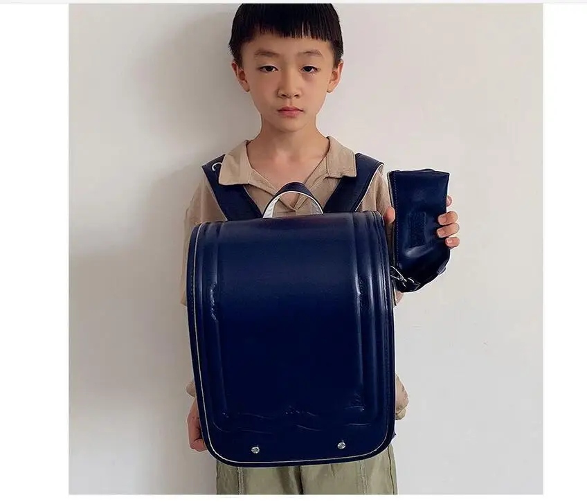 School Randoseru Backpack for girls Japanese School Bag for boys Japan PU leather school Bookbag randoseru Japanese Backpack