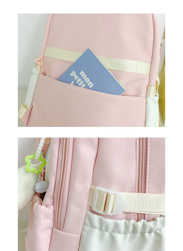 Largecapacitycutebackpackforteen girls Reusable Laptopbackpack for girls  backpacks for girls 10-12 LightanddirtresistantPresent