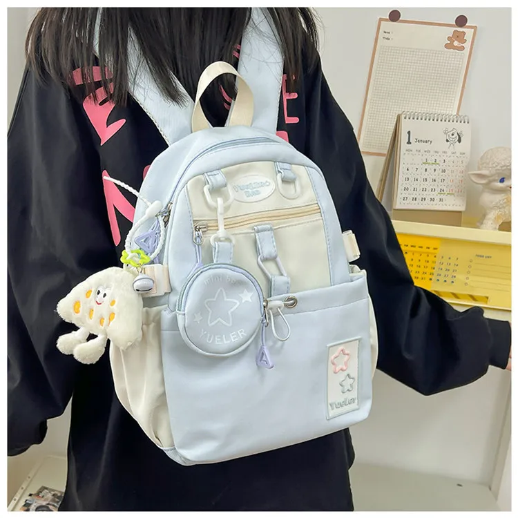 Largecapacitycutebackpackforteen girls Reusable Laptopbackpack for girls  backpacks for girls 10-12 LightanddirtresistantPresent