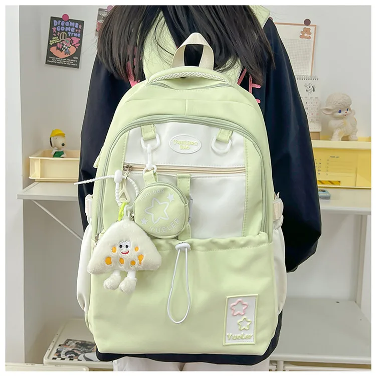 Largecapacitycutebackpackforteen girls Reusable Laptopbackpack for girls  backpacks for girls 10-12 LightanddirtresistantPresent