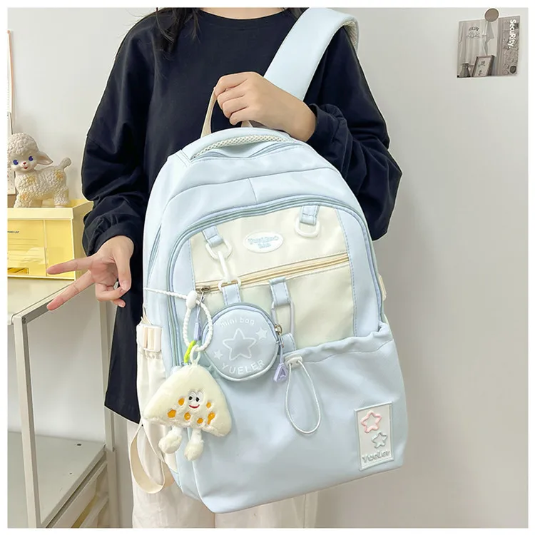 Largecapacitycutebackpackforteen girls Reusable Laptopbackpack for girls  backpacks for girls 10-12 LightanddirtresistantPresent