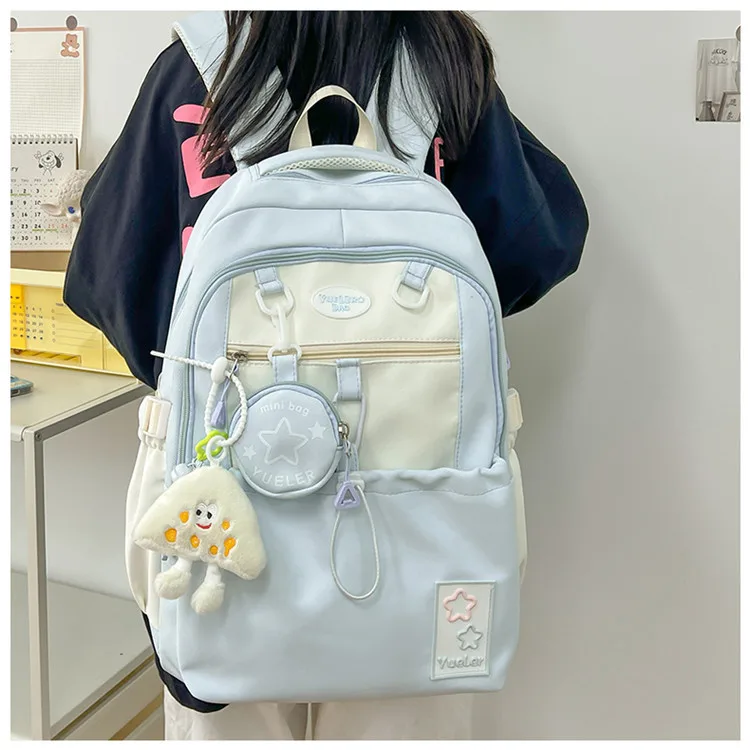 Largecapacitycutebackpackforteen girls Reusable Laptopbackpack for girls  backpacks for girls 10-12 LightanddirtresistantPresent
