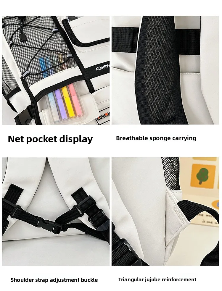 3-9 Children School Bags for Teenage Boys Girls Lightweight Junior High School Backpacks Kids Students Schoolbag Large Grade