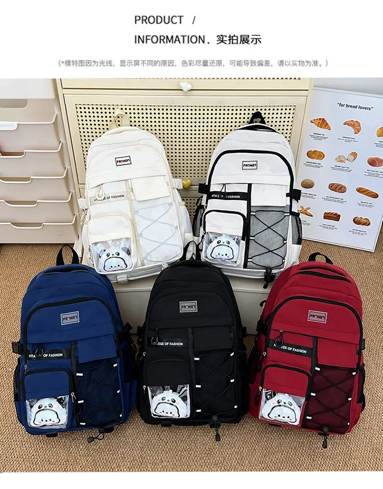 3-9 Children School Bags for Teenage Boys Girls Lightweight Junior High School Backpacks Kids Students Schoolbag Large Grade