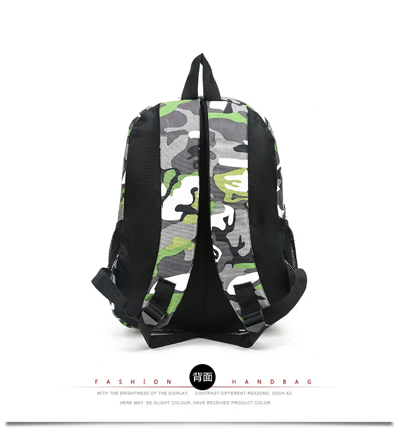 Camouflage Men Backpacks Travel Kids School bag Cool Boy Military School Bags For Teenage Boys Girls School Backpack sac mochila