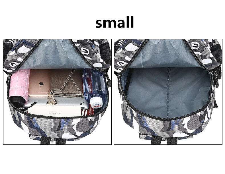 Camouflage Men Backpacks Travel Kids School bag Cool Boy Military School Bags For Teenage Boys Girls School Backpack sac mochila