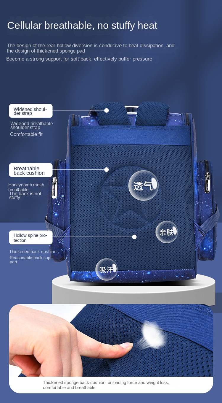 2025 Waterproof Children School Bags Boys Kids Book Bag Cartoon Schoolbag Orthopedic Primary School Backpack Mochilas Infantil