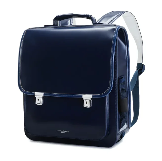 Children PU leather Japan school Bag Ransel Randoseru Backpack Japan School Backpack for girls kid Orthopedic backpack book bag
