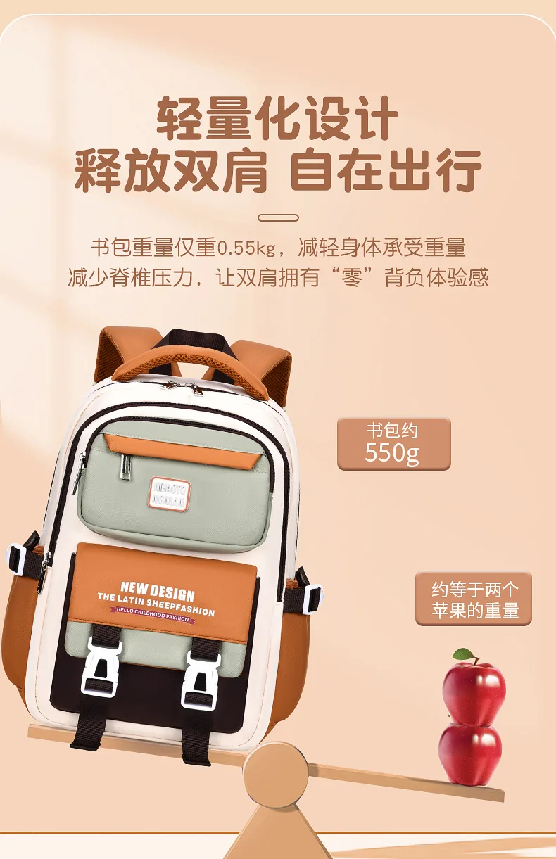 Kids Backpack Children School Bags Girls Boys Orthopedic School Backpack Waterproof Primary Schoolbag Book Bag Mochila Infanti