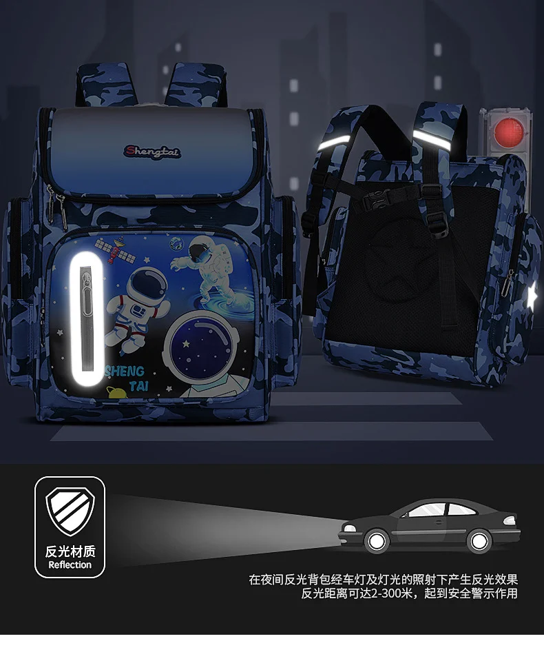 2026 Waterproof Children School bags for Boys Girls Kids Cartoon Schoolbag Orthopedic Primary School backpack mochilas infantil