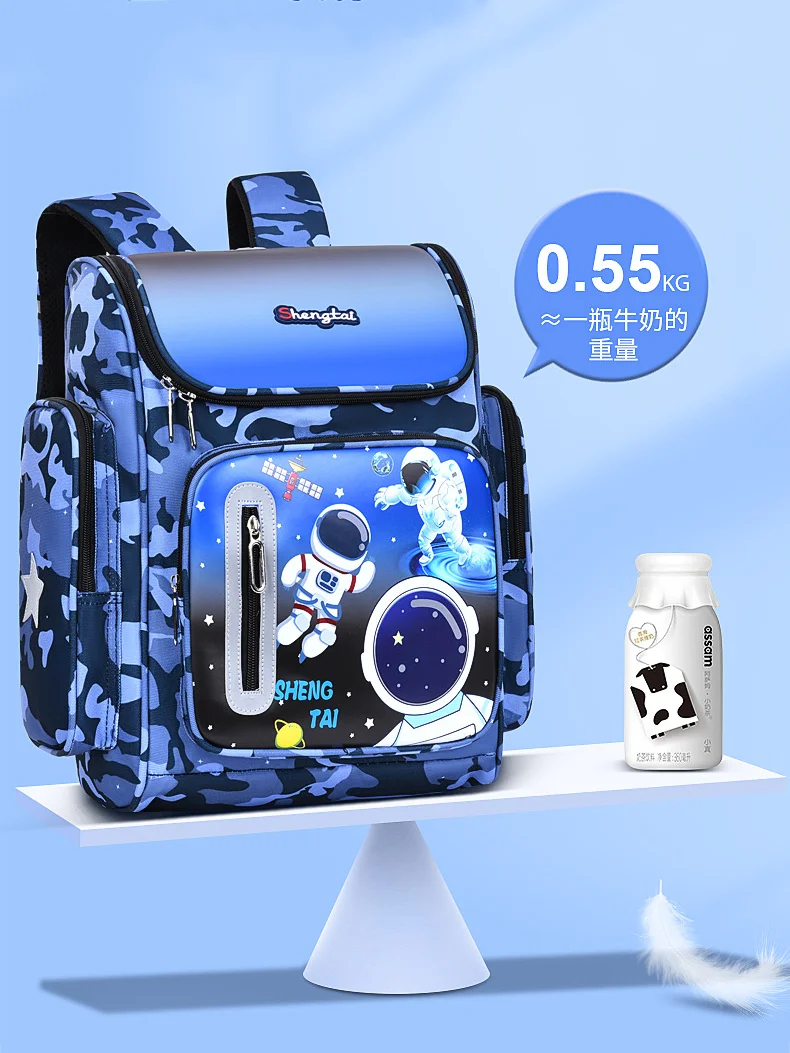 2026 Waterproof Children School bags for Boys Girls Kids Cartoon Schoolbag Orthopedic Primary School backpack mochilas infantil