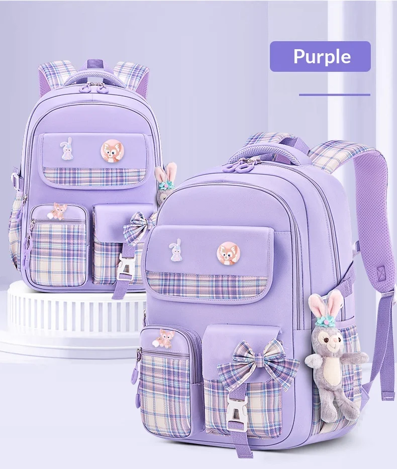 Children School Bags For Girls Kids Satchel Primary Orthopedic School Backpacks Princess Backpack Book Bag Schoolbag Knapsack