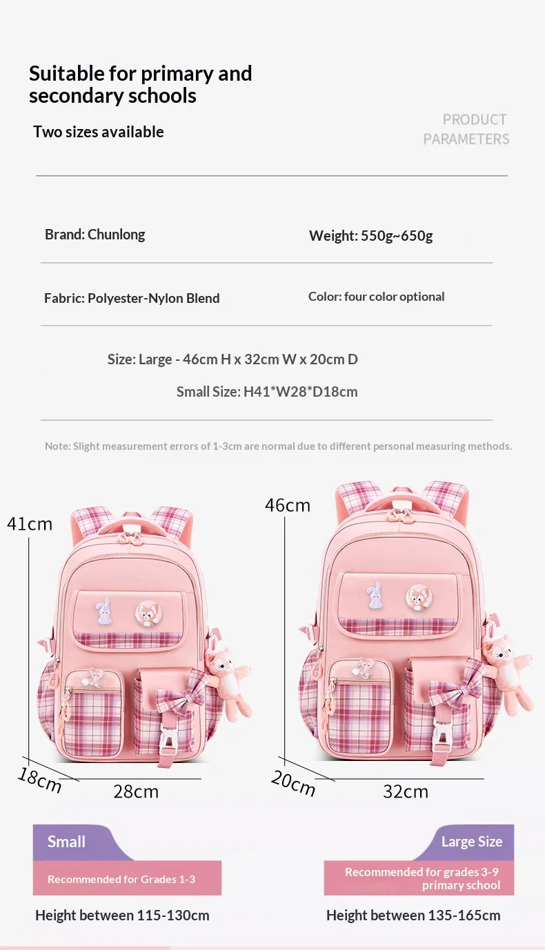 Children School Bags For Girls Kids Satchel Primary Orthopedic School Backpacks Princess Backpack Book Bag Schoolbag Knapsack