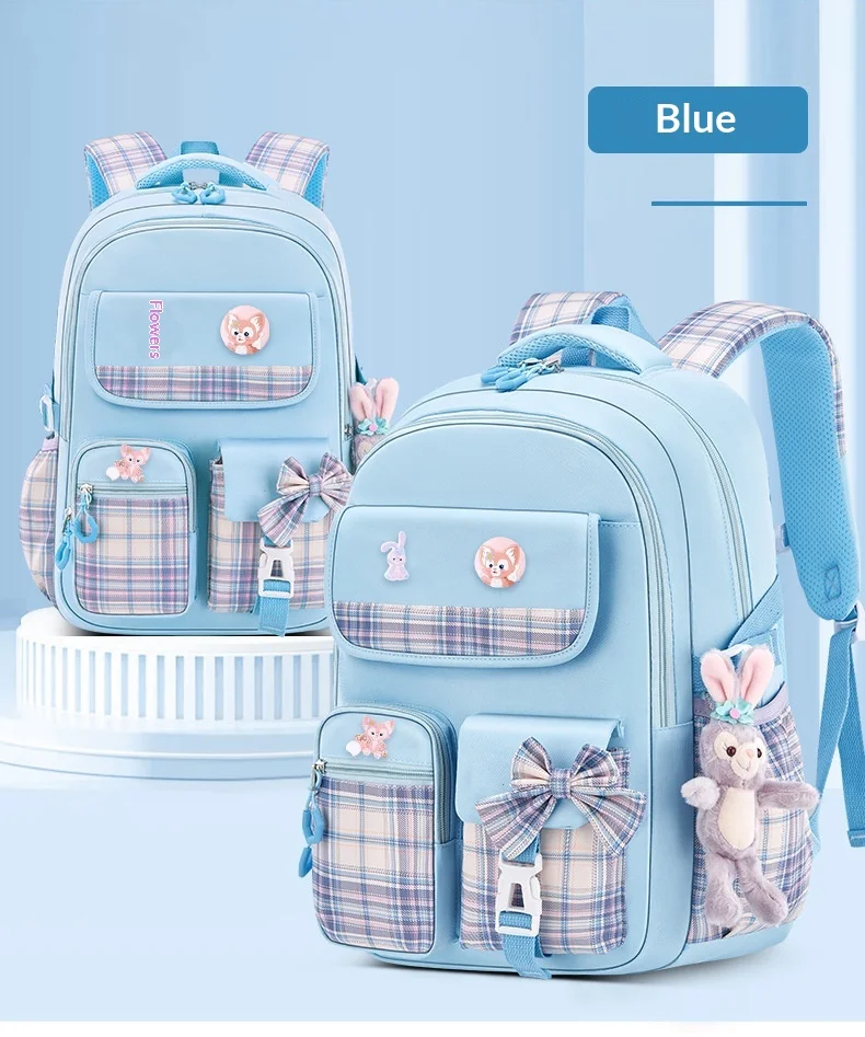Children School Bags For Girls Kids Satchel Primary Orthopedic School Backpacks Princess Backpack Book Bag Schoolbag Knapsack