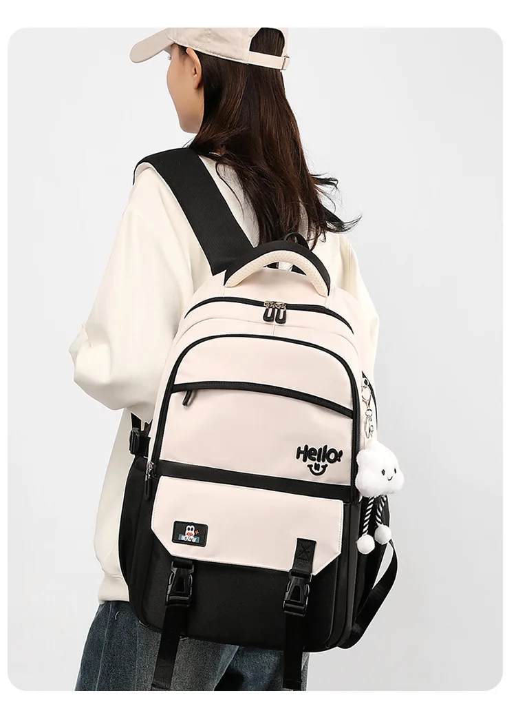 Kids Backpack for Girls Elementary School BookBags simple large capacity backpack School Bags for Middle high School Students