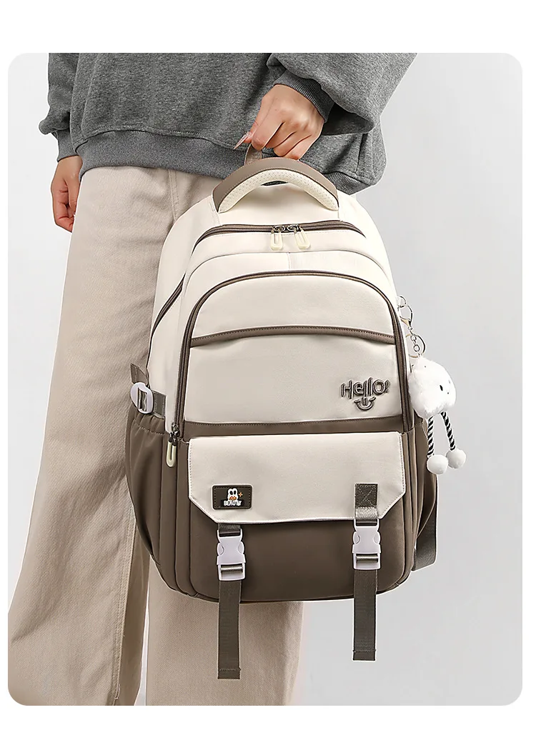Kids Backpack for Girls Elementary School BookBags simple large capacity backpack School Bags for Middle high School Students
