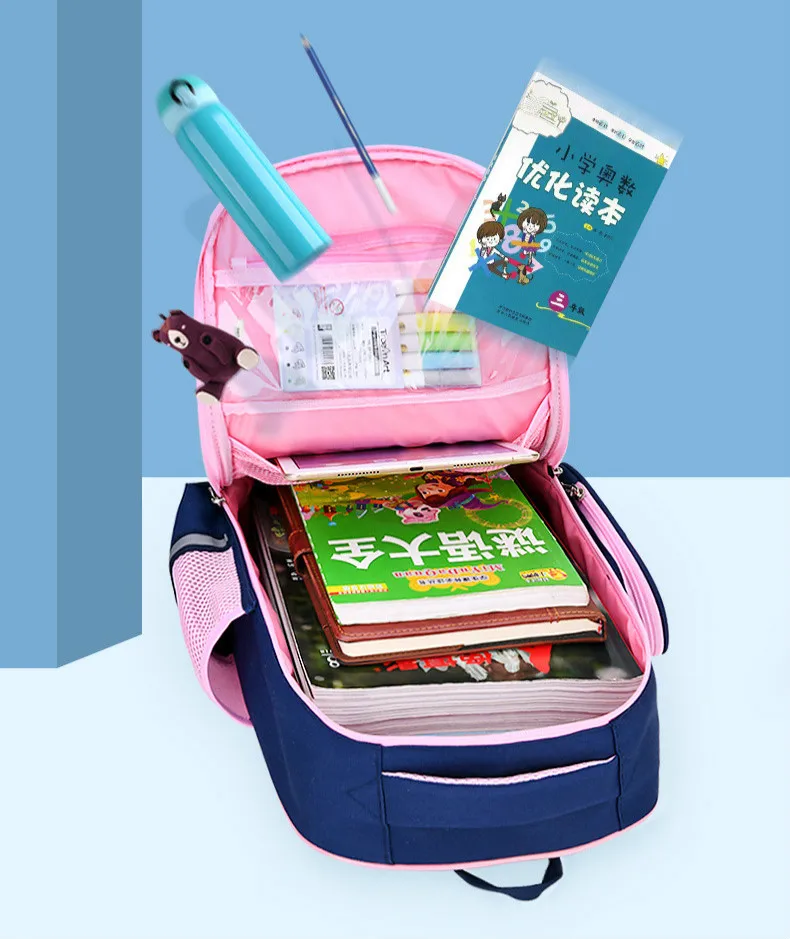 Children School Bags For Girls Orthopedic Backpack Kids princess Backpack schoolbag Primary School backpack Kids Satchel mochila