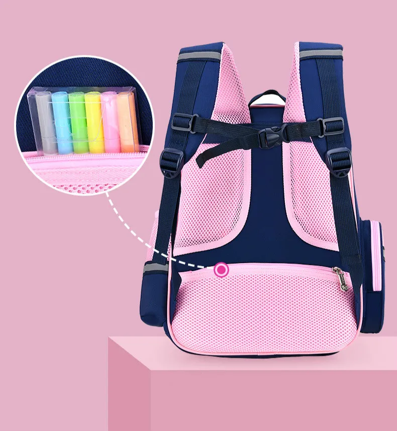Children School Bags For Girls Orthopedic Backpack Kids princess Backpack schoolbag Primary School backpack Kids Satchel mochila
