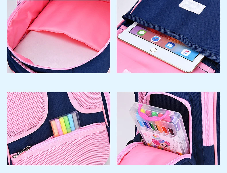 Children School Bags For Girls Orthopedic Backpack Kids princess Backpack schoolbag Primary School backpack Kids Satchel mochila