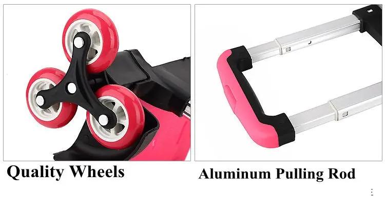 wheeled bags for girls kids Travel luggage Rolling School Bags Trolley bag Backpack On wheels Girls Trolley School backpacks sac