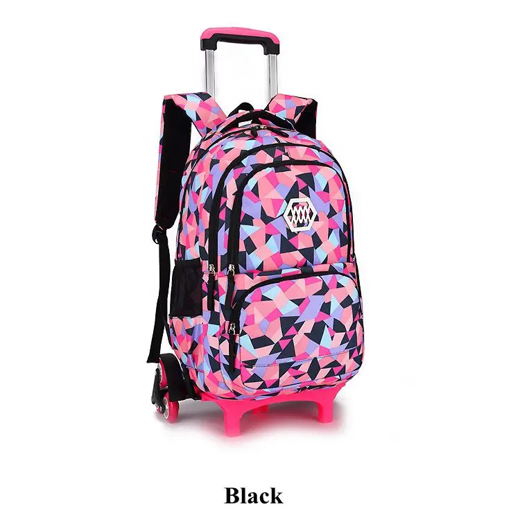 wheeled bags for girls kids Travel luggage Rolling School Bags Trolley bag Backpack On wheels Girls Trolley School backpacks sac