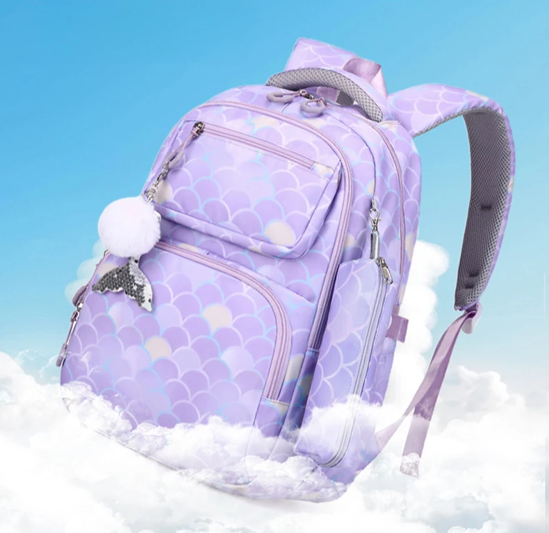 Children School Bags for Girls Kids Backpack Primary Large Orthopedic Backpack Waterproof Schoolbag Book Bag Mochila Infantil