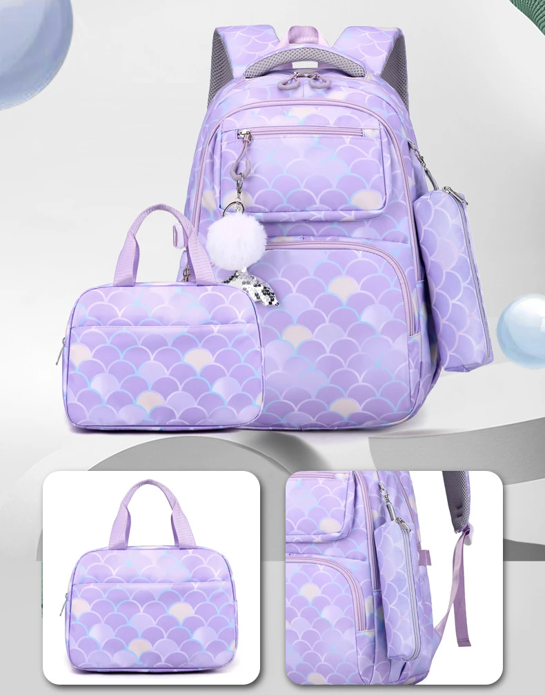 Children School Bags for Girls Kids Backpack Primary Large Orthopedic Backpack Waterproof Schoolbag Book Bag Mochila Infantil