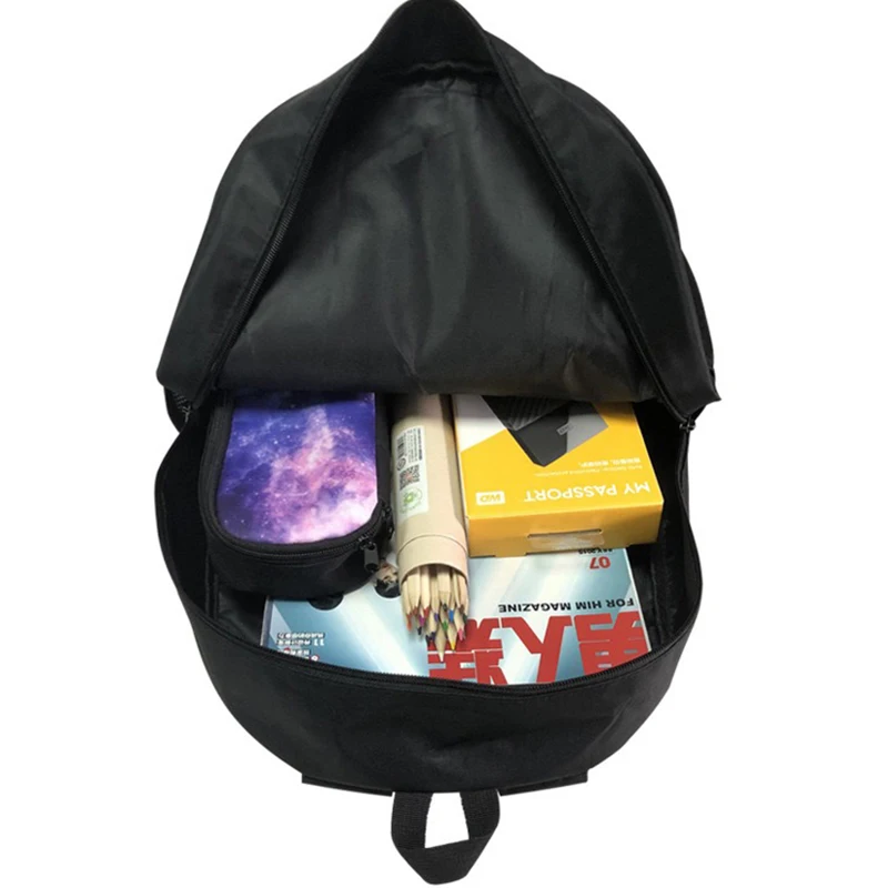 Large Capacity 15" Fortnite Cartoon Backpack, Unisex Boys & Girls Age 6-14 Printed Spacious Student School Bag