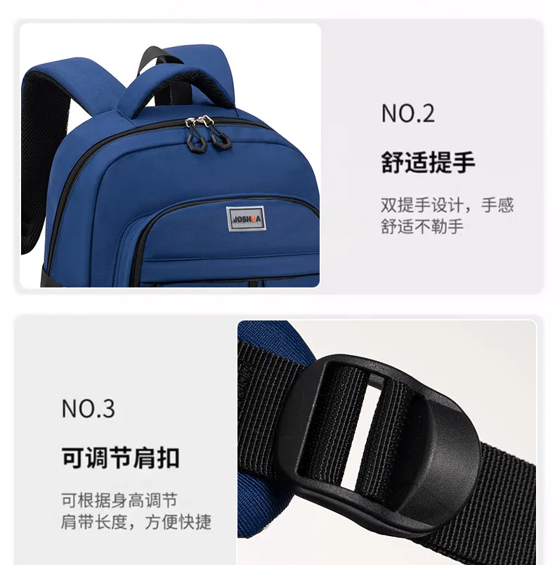 Children School Bags for Teenage Boys Girls Lightweight Junior High School Backpacks Kids Students Schoolbag Large Grade 3-9