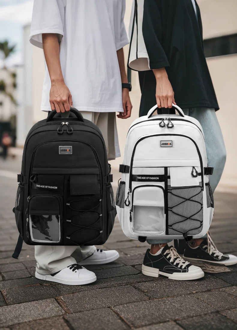 Children School Bags for Teenage Boys Girls Lightweight Junior High School Backpacks Kids Students Schoolbag Large Grade 3-9