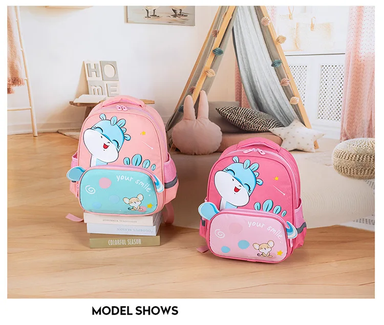 Kindergarten School Bag Cartoon Dinosaur Baby Boys Backpacks for Preschool Kids Satchel 2-6 Years Cute Schoolbag Mochila Escolar
