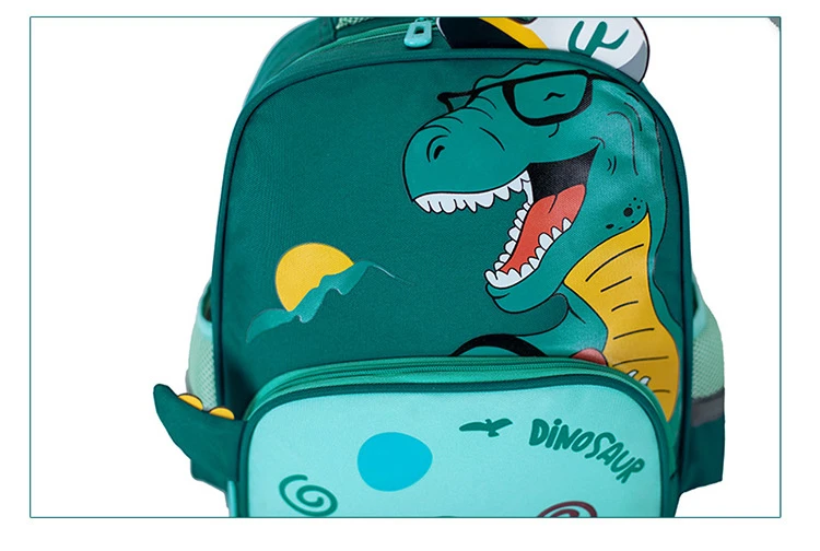 Kindergarten School Bag Cartoon Dinosaur Baby Boys Backpacks for Preschool Kids Satchel 2-6 Years Cute Schoolbag Mochila Escolar