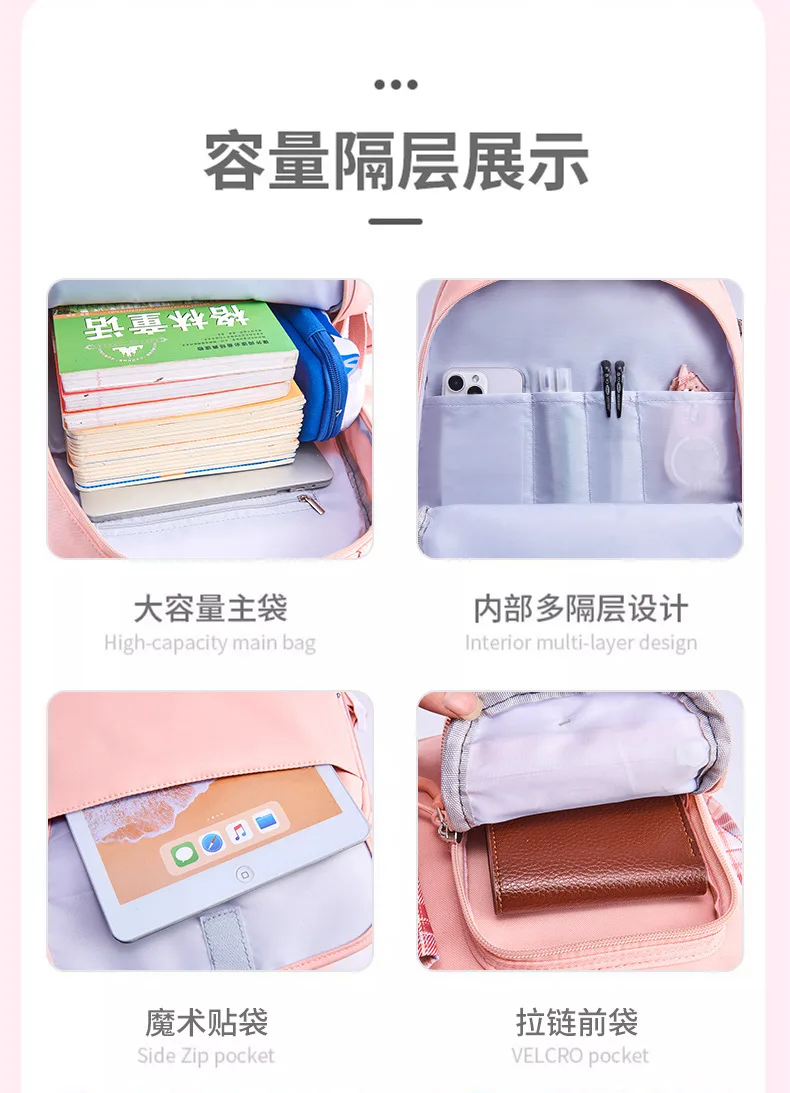 Children School Bags For Girls Kids Satchel Primary Orthopedic School Backpacks Princess Backpack Book Bag Schoolbag Knapsack