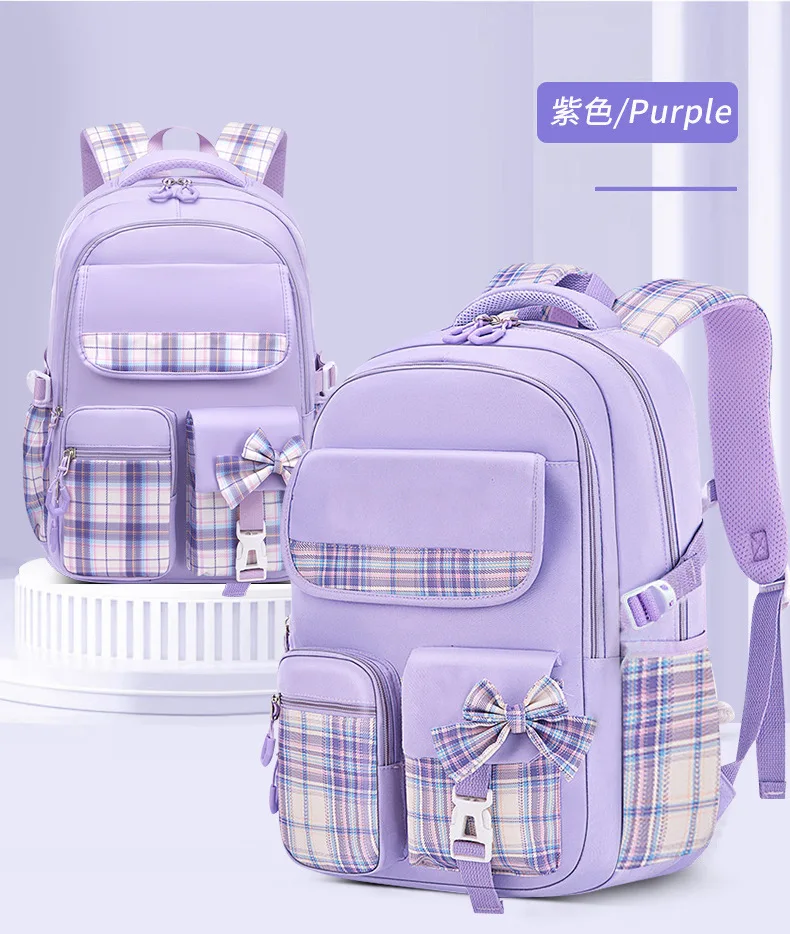 Children School Bags For Girls Kids Satchel Primary Orthopedic School Backpacks Princess Backpack Book Bag Schoolbag Knapsack