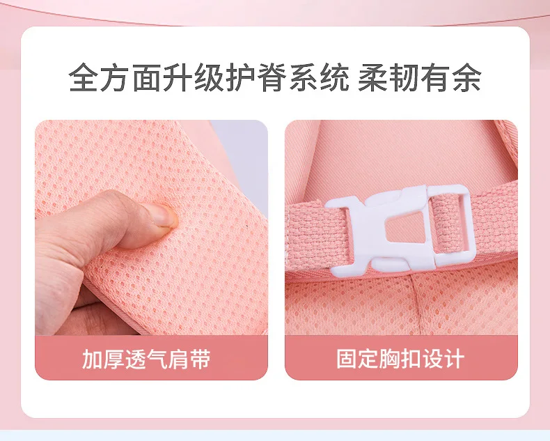 Children School Bags For Girls Kids Satchel Primary Orthopedic School Backpacks Princess Backpack Book Bag Schoolbag Knapsack