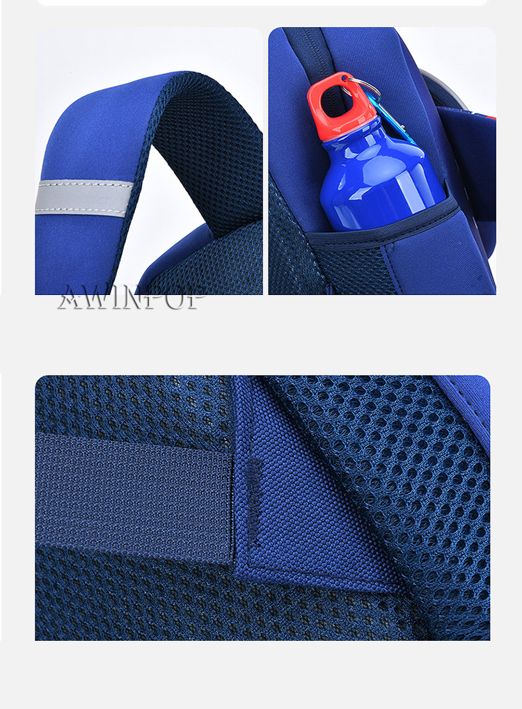 New Kindergarten Boys School Bags 3D Cartoon Plane Design Cute Kids School Backpack Fashion Bookbag Kawaii Toddler Mochilas Para