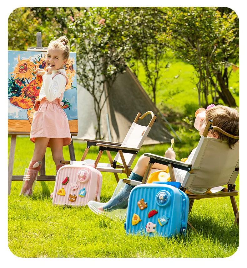 Children Kawaii Backpacks for Girls DIY Cartoon Rabbit School Bags Toddler Boys Schoolbag Cute Kids Book Bags Mochila Escolar