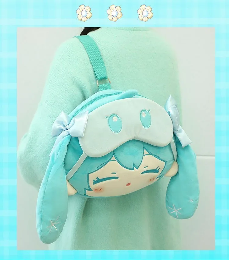 Original Cosplay Miku Hatsune Itabag Anime Backpack Women Men Purse Cute Shoulder Crossbody Bags Ita Bag DIY School bag