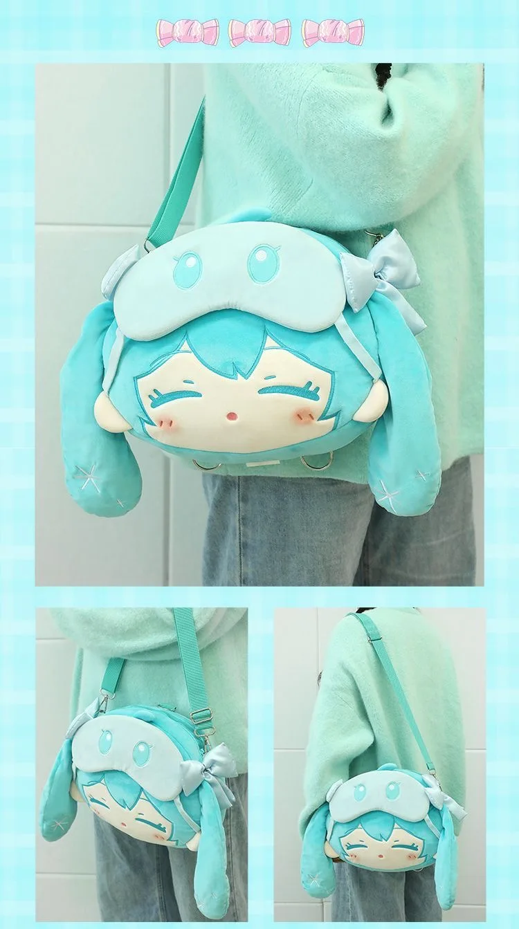 Original Cosplay Miku Hatsune Itabag Anime Backpack Women Men Purse Cute Shoulder Crossbody Bags Ita Bag DIY School bag
