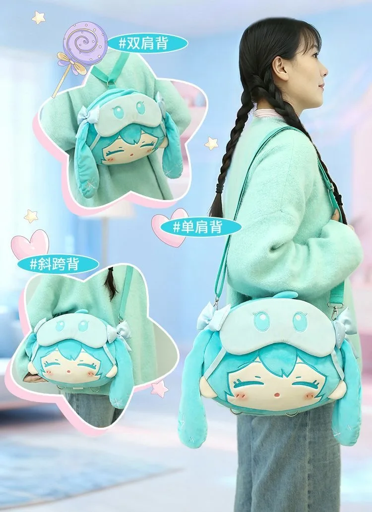 Original Cosplay Miku Hatsune Itabag Anime Backpack Women Men Purse Cute Shoulder Crossbody Bags Ita Bag DIY School bag