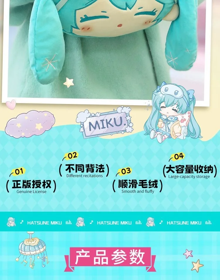 Original Cosplay Miku Hatsune Itabag Anime Backpack Women Men Purse Cute Shoulder Crossbody Bags Ita Bag DIY School bag