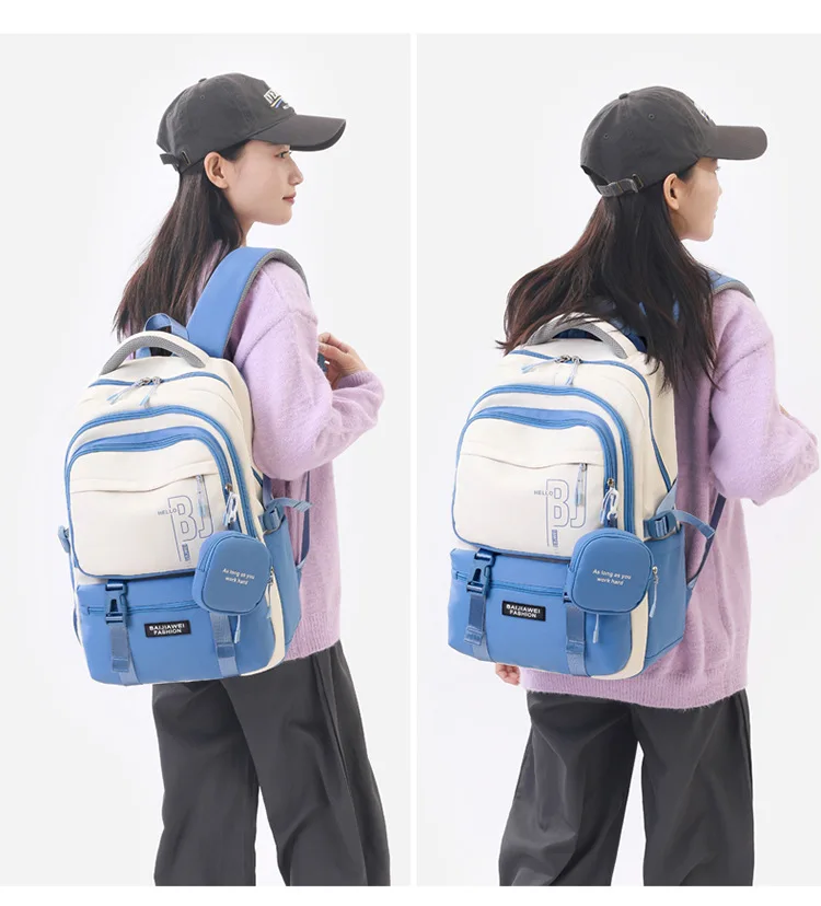 NEW Children Orthopedics School Bags Kids Backpack Primary Schoolbag For Teenager Girls Waterproof Backpacks Book Bag Mochila