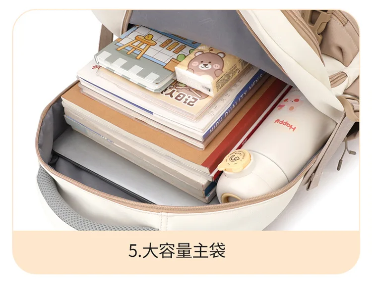NEW Children Orthopedics School Bags Kids Backpack Primary Schoolbag For Teenager Girls Waterproof Backpacks Book Bag Mochila