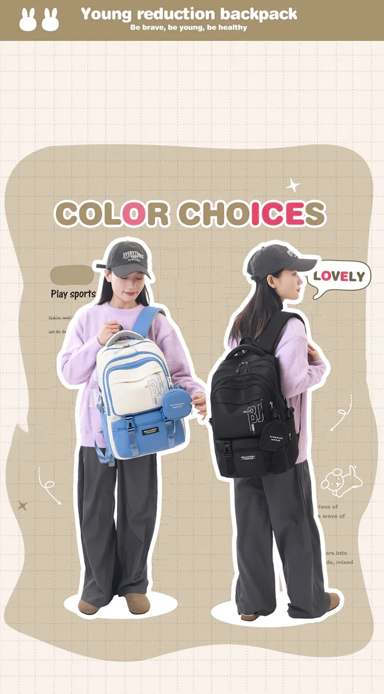 NEW Children Orthopedics School Bags Kids Backpack Primary Schoolbag For Teenager Girls Waterproof Backpacks Book Bag Mochila