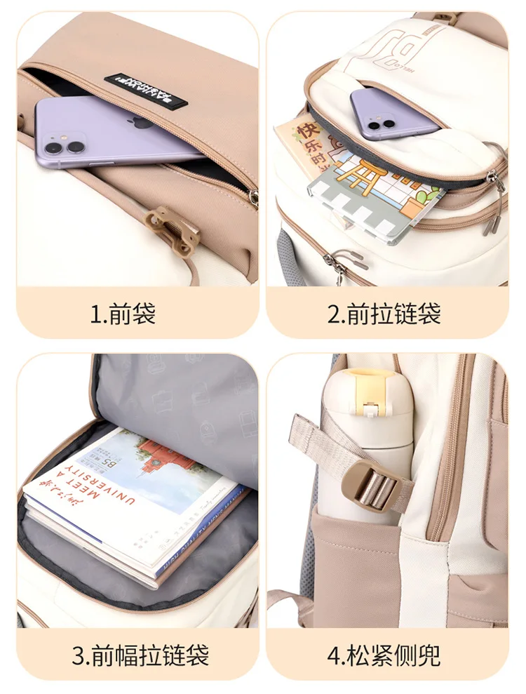 NEW Children Orthopedics School Bags Kids Backpack Primary Schoolbag For Teenager Girls Waterproof Backpacks Book Bag Mochila