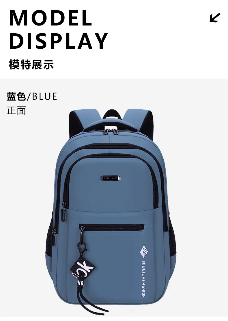 School Bags Teenage Boys High Middle School Book bag Schoolbag Travel backpack Big Student Backpack School Laptop Backpack