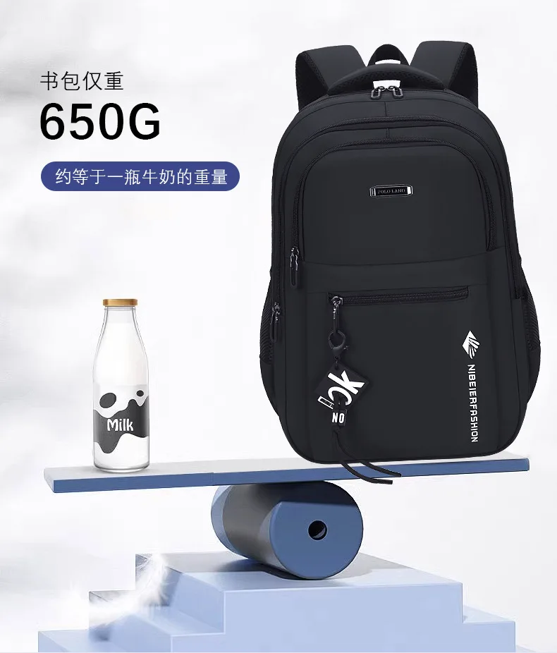 School Bags Teenage Boys High Middle School Book bag Schoolbag Travel backpack Big Student Backpack School Laptop Backpack