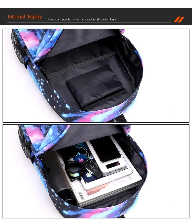 3PCS My Hero Academia Backpack Anime Mochila School Bag with Shoulder Bag Pencil Case for Boys Girls Gift Daily Travel Rucksack